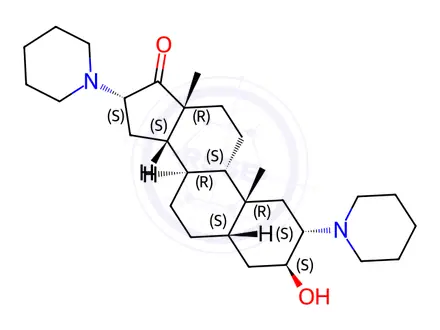 Chemical structure of Vecuronium bromide Impurity 7