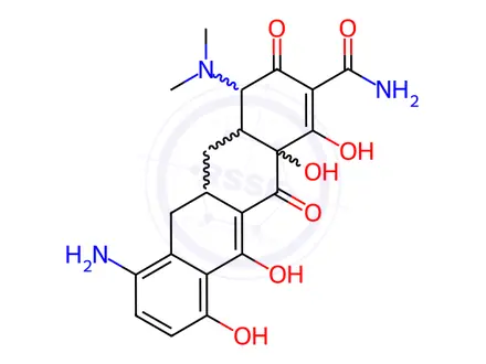 Chemical structure of Minocycline Impurity 86