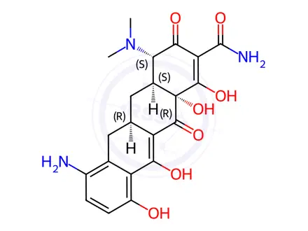 Chemical structure of Minocycline EP Impurity D