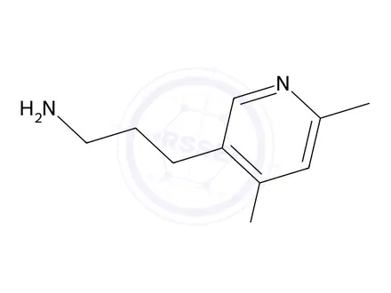 Chemical structure of 3-(4-Fluoro-6-methylpyridin-3-yl)propan-1-amine