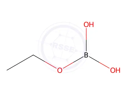 Chemical structure of Ethyl borate.