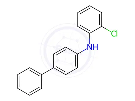 Chemical structure of N-(2-Chlorophenyl)[1,1′-biphenyl]-4-amine