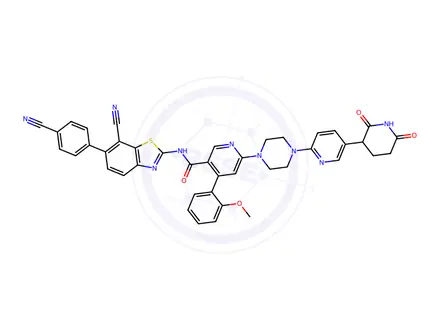 Chemical structure of Dasatinib HC1019-Impurity 20