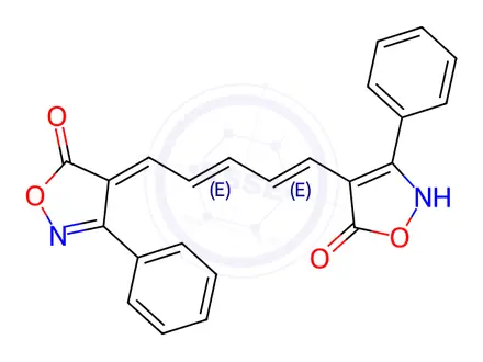 Chemical structure of Oxonol V