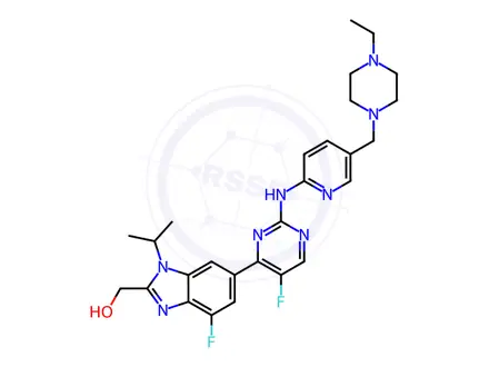 Chemical structure of Abemaciclib Metabolite M20