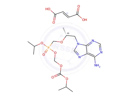 Chemical structure of Tenofovir Disoproxil USP Related Compound G