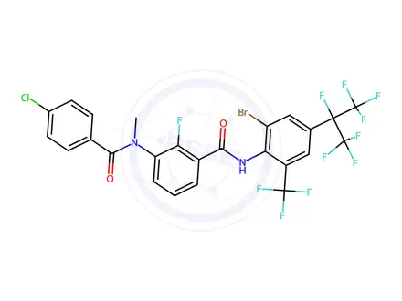 Chemical structure of Bromofluazide analog 3