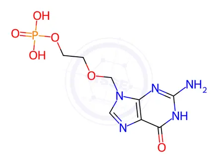 Chemical structure of Acyclovir Monophosphate