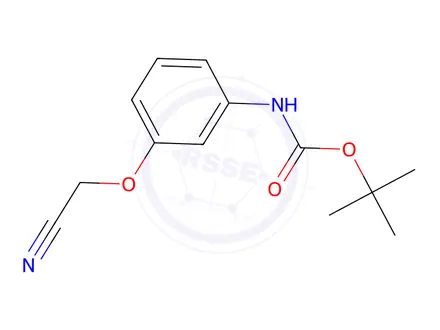 Chemical structure of Tert-butyl (3-(cyanomethoxy)phenyl)carbamate
