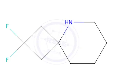 Chemical structure of 2,2-Difluoro-5-azaspiro[3.5]Nonane