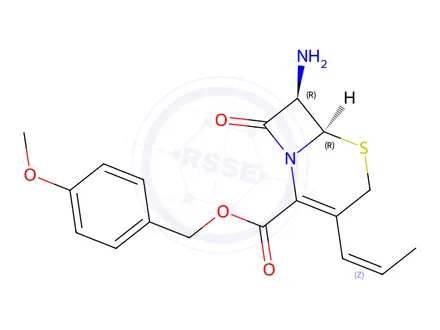 Chemical structure of Cefprozil Impurity 56