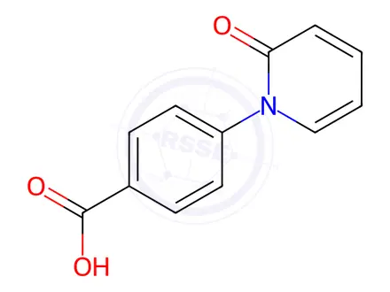 Chemical structure of 4-(2-Oxopyridin-1(2H)-yl)benzoic acid