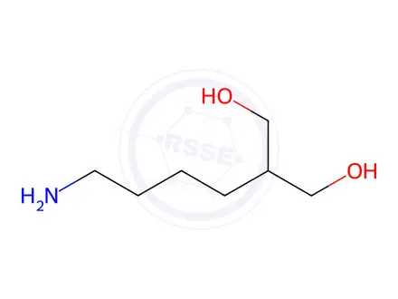 Chemical structure of 6-Amino-2-hydroxymethyl Hexan-1-ol