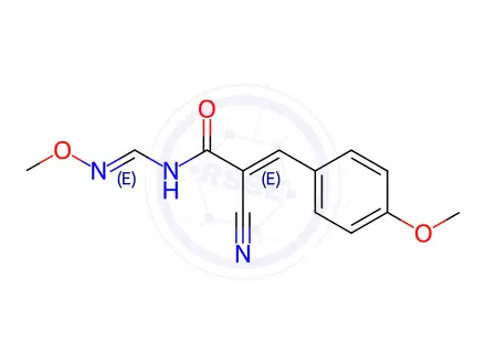 Chemical structure of Entacapone Impurity 43