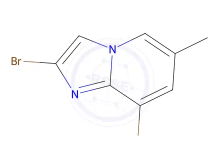 Chemical structure of 2,8-Dibromo-6-methylimidazo[1,2-a]pyridine