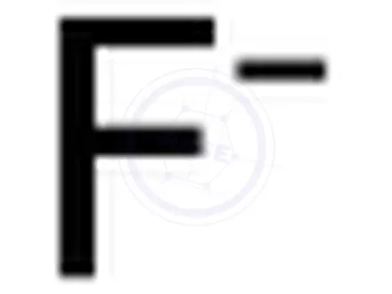 Chemical structure of Ammonium hydrogen difluoride