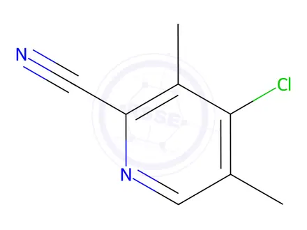 Chemical structure of 4-Chloro-3,5-dimethylpicolinonitrile