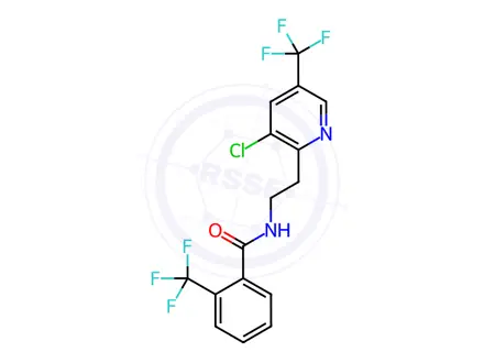 Chemical structure of Fluopyram