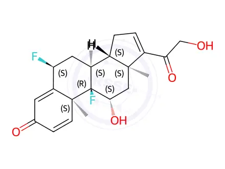 Chemical structure of Difluprednate Impurity 27