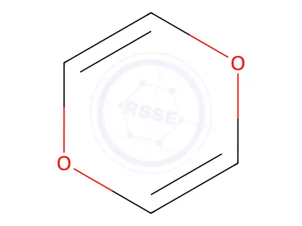 Chemical structure of 1,4-Dioxin