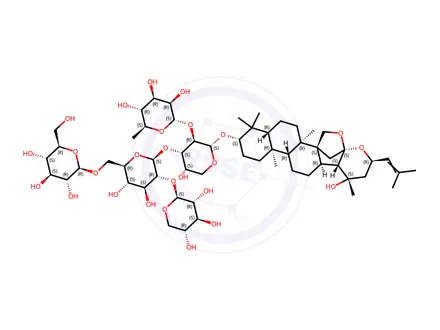 Chemical structure of Jujuboside A