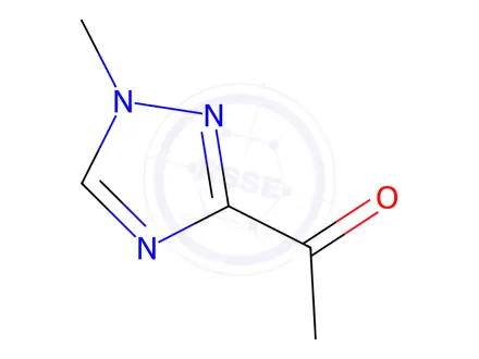 Chemical structure of 1-(1-Methyl-1H-1,2,4-triazol-3-yl)ethan-1-one