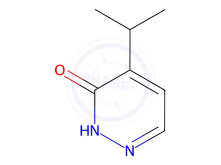 Chemical structure of 4-(1-Methylethyl)-3(2H)-pyridazinone