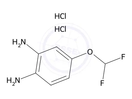 Chemical structure of Pantoprazole Sodium Impurity 27 Dihydrochloride