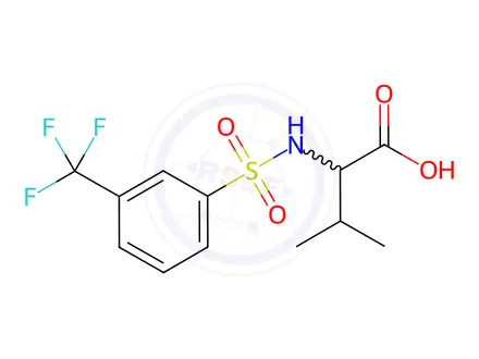 Chemical structure of Valine Impurity 110