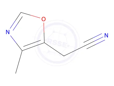Chemical structure of 4-Methyloxazole-5-acetonitrile