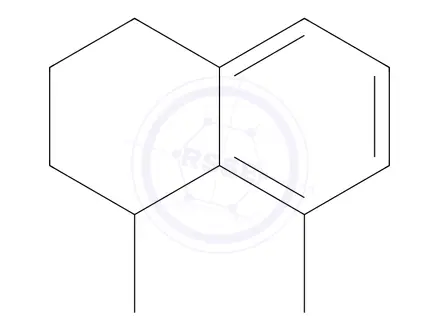Chemical structure of 1,8-Dimethyltetralin