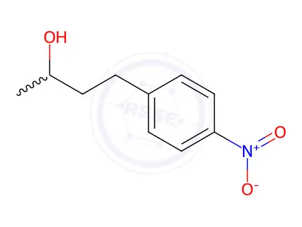 Chemical structure of 4-(4-Nitrophenyl)butan-2-ol