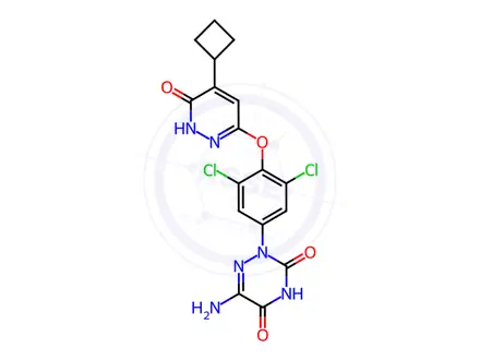 Chemical structure of ALG 055009 Impurity 23