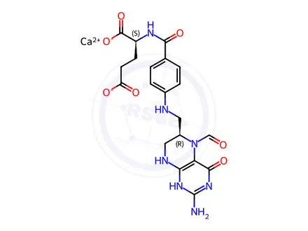 Chemical structure of Calcium Levofolinate EP Impurity H
