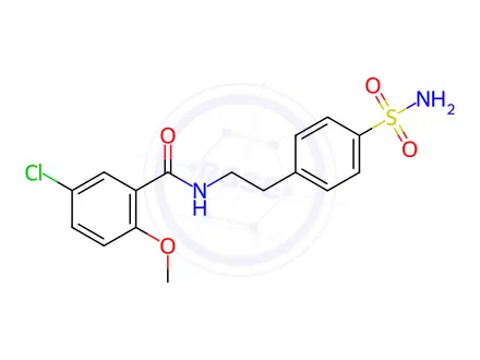 Chemical structure of Glibenclamide EP Impurity A