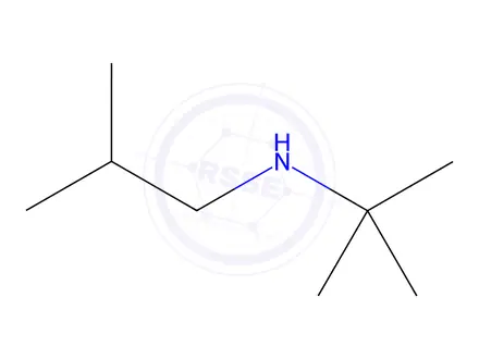 Chemical structure of tert-butyl(2-methylpropyl)amine