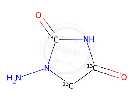 Chemical structure of AHD-[13C3]