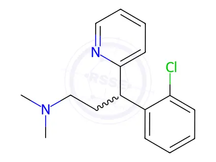 Chemical structure of Chlorpheniramine Impurity 10