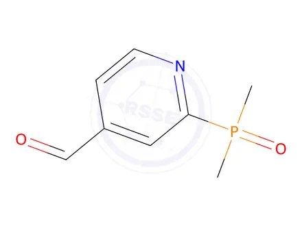 Chemical structure of 2-(Dimethylphosphoryl)isonicotinaldehyde