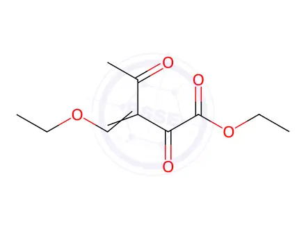 Chemical structure of ETHYL 3-(ETHOXYMETHYLIDENE)-2,4-DIOXOPENTANOATE