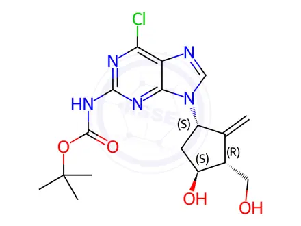 Chemical structure of Entecavir Impurity 195