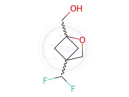Chemical structure of (4-(Difluoromethyl)-2-oxabicyclo[2.1.1]hexan-1-yl)methanol