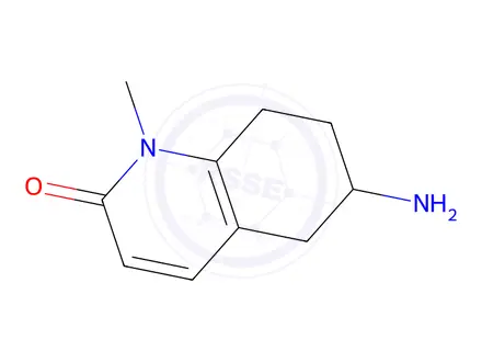 Chemical structure of 6-Amino-1-methyl-5,6,7,8-tetrahydroquinolin-2(1H)-one