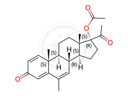 Chemical structure of Megestrol Acetate EP Impurity G