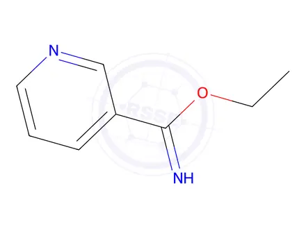 Chemical structure of nicotinimidic acid ethyl ester