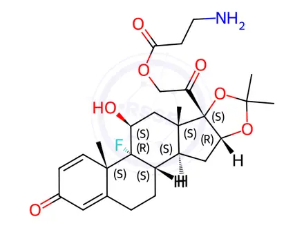 Chemical structure of Cicortonide Impurity 42