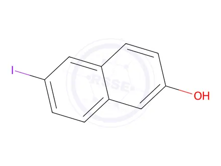 Chemical structure of 6-Iodonaphthalen-2-ol
