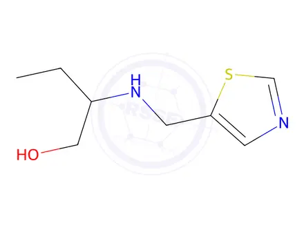 Chemical structure of 2-((Thiazol-5-ylmethyl)amino)butan-1-ol