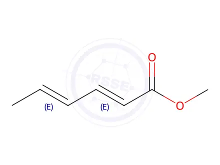 Chemical structure of Methyl sorbate