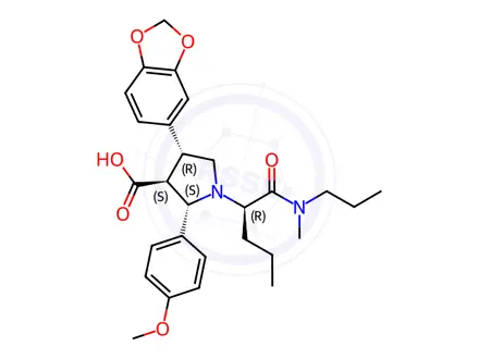 Chemical structure of Atrasentan Hydrochloride Impurity 222